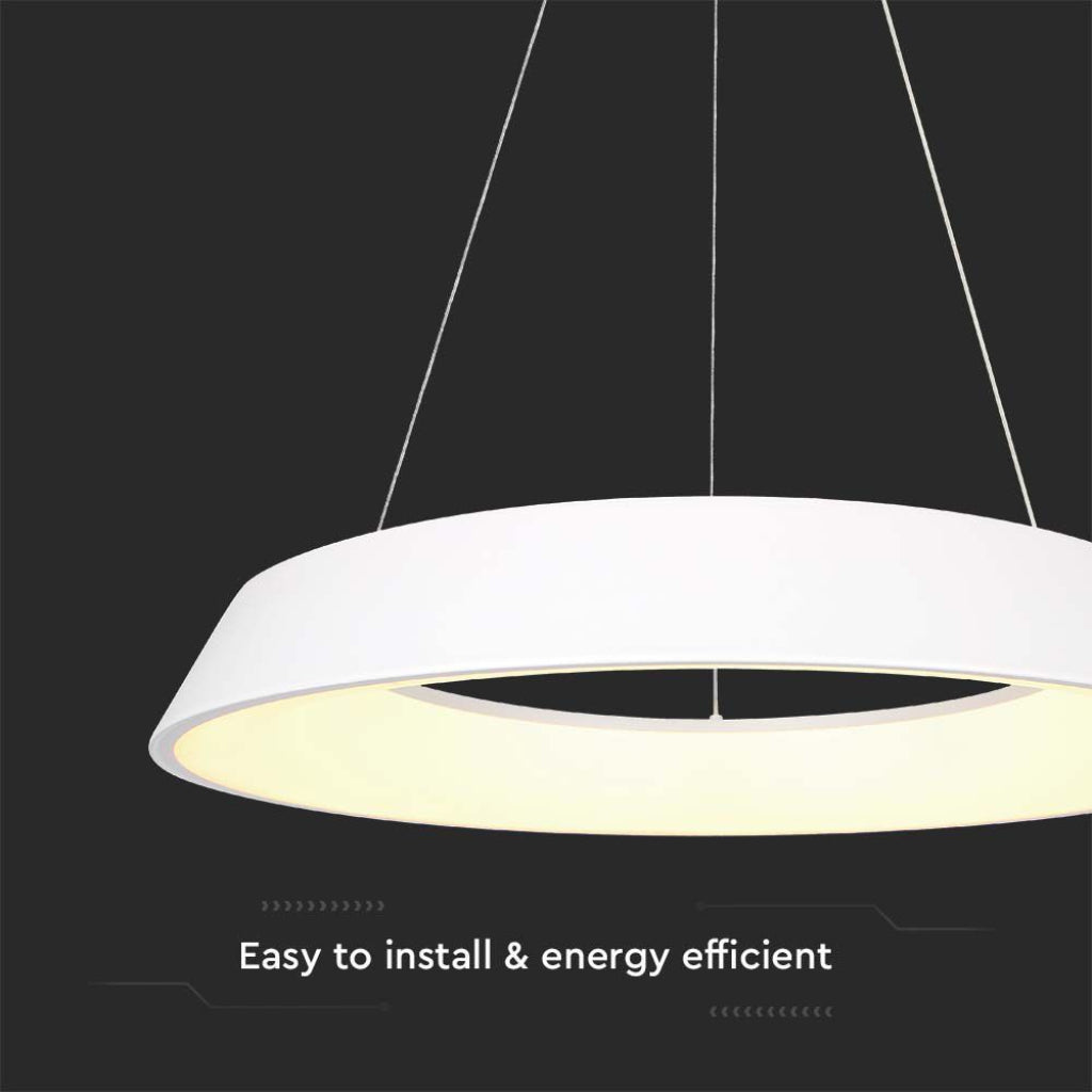 48W LED viseča svetilka zatemnitvena bela 4000K