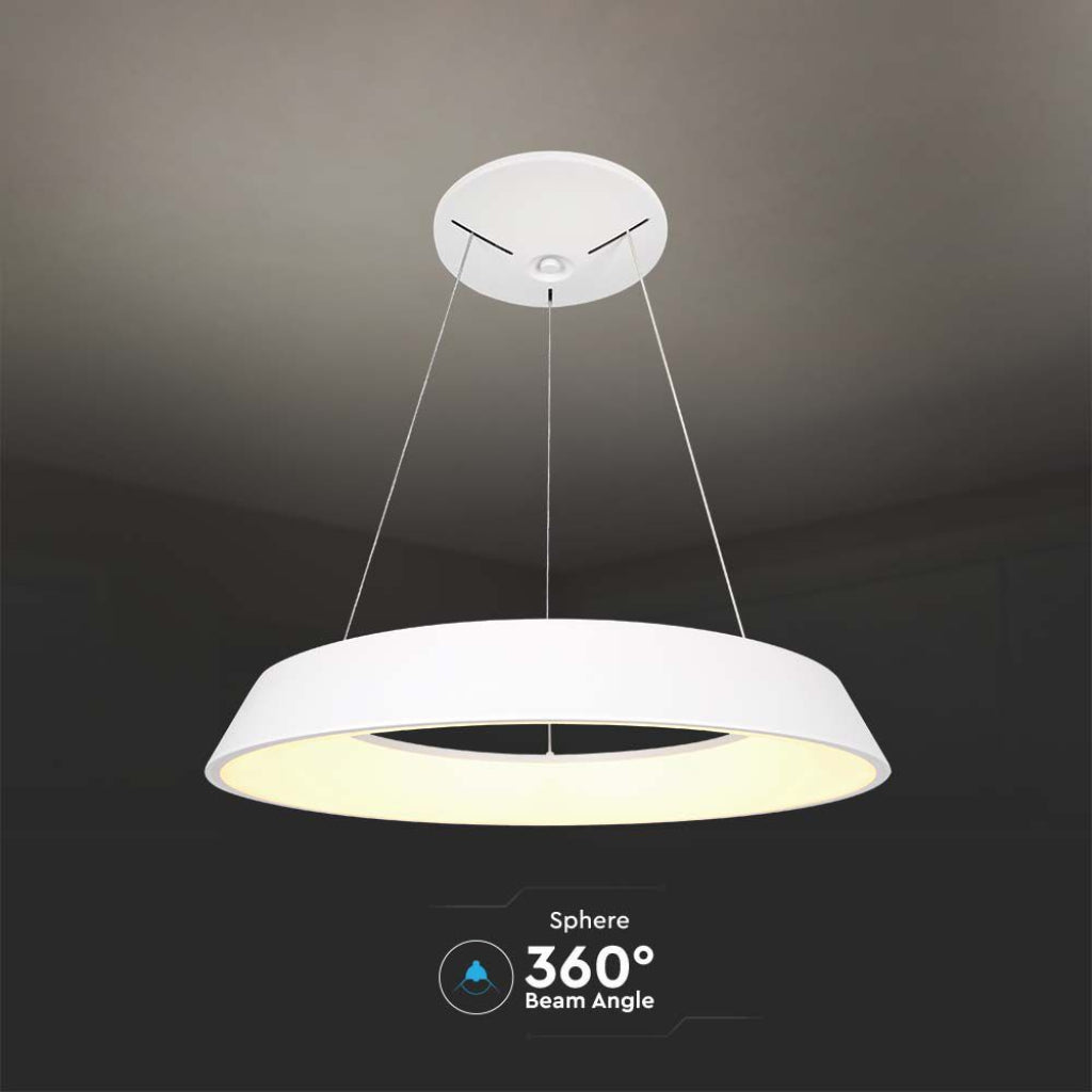 48W LED viseča svetilka zatemnitvena bela 4000K