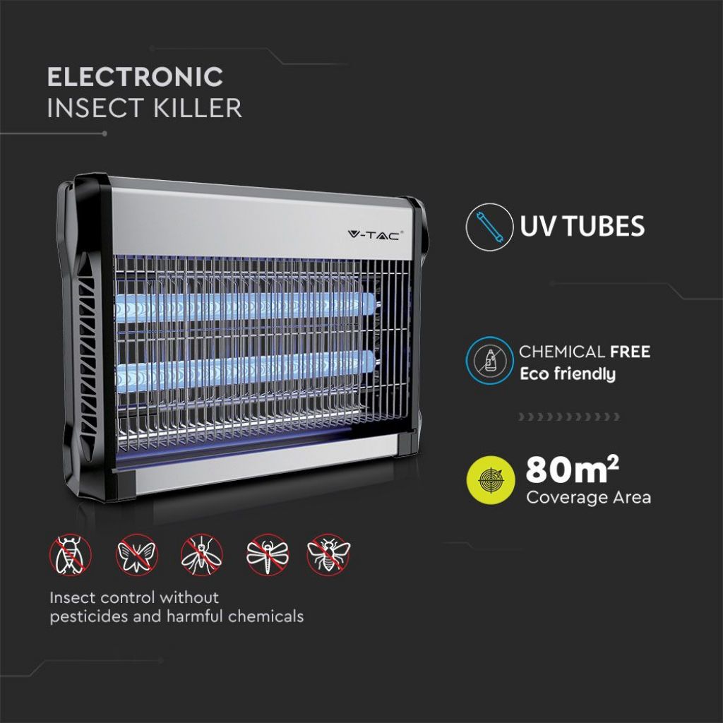 2 x 10W Electronic insect killer