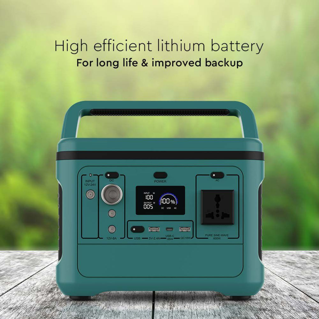 Prenosna elektrarna z litijevo baterijo za shranjevanje LiFePO4 568 Wh