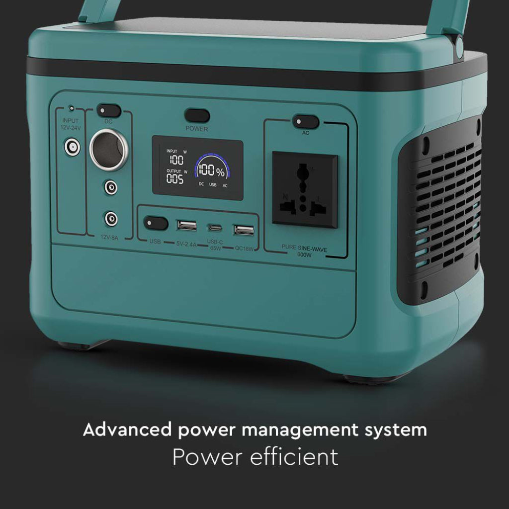 Prenosna elektrarna z litijevo baterijo za shranjevanje LiFePO4 568 Wh