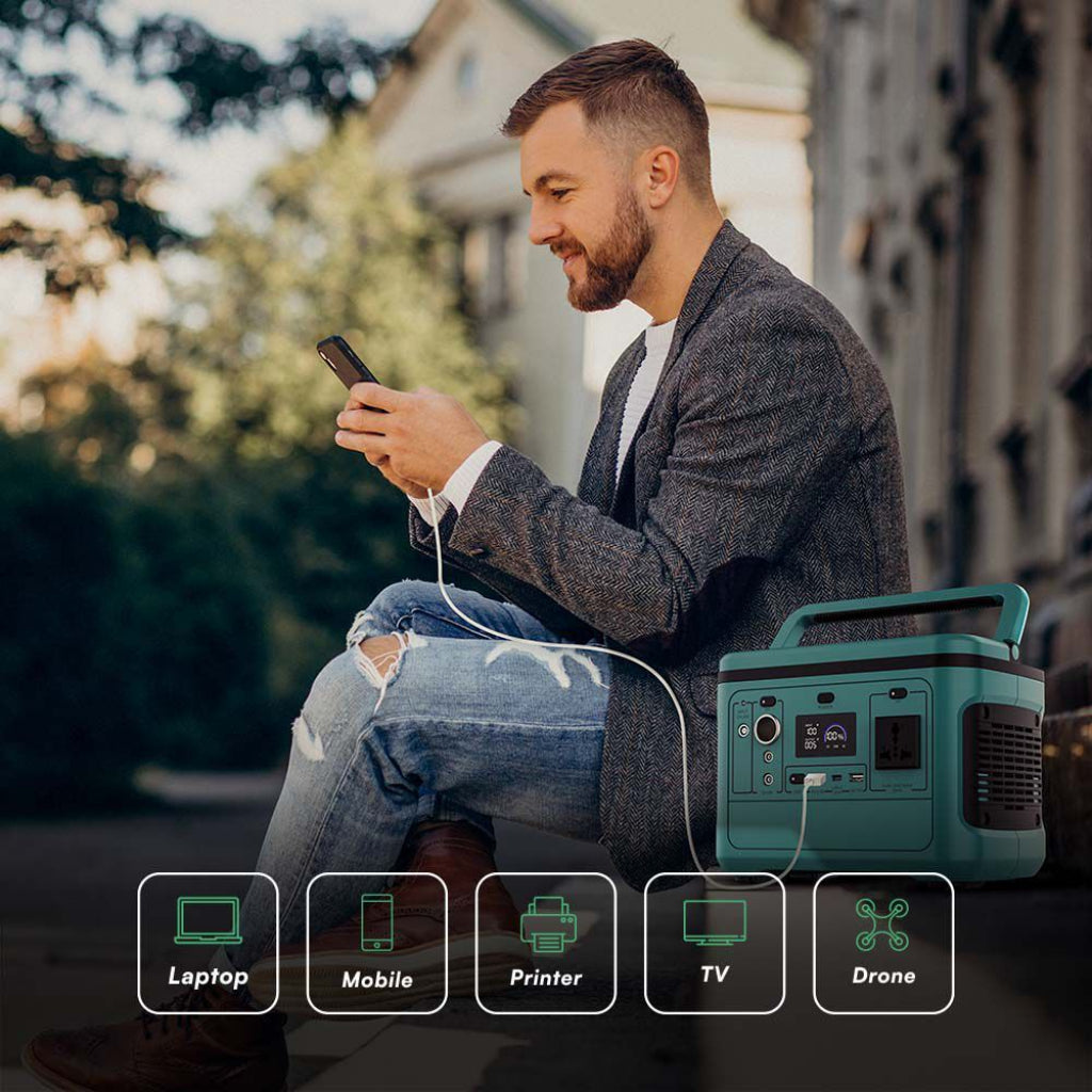 Prenosna elektrarna z litijevo baterijo za shranjevanje LiFePO4 568 Wh