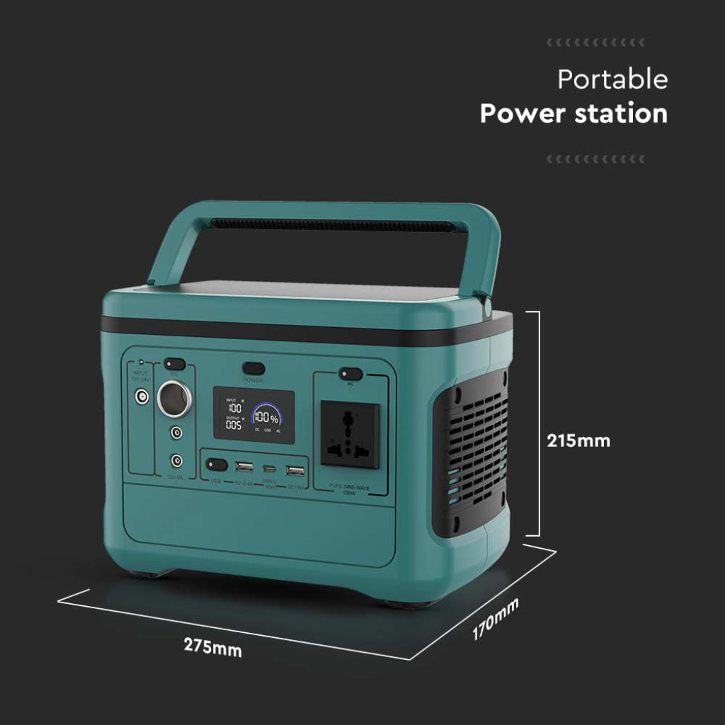 Prenosna elektrarna z litijevo baterijo za shranjevanje LiFePO4 568 Wh