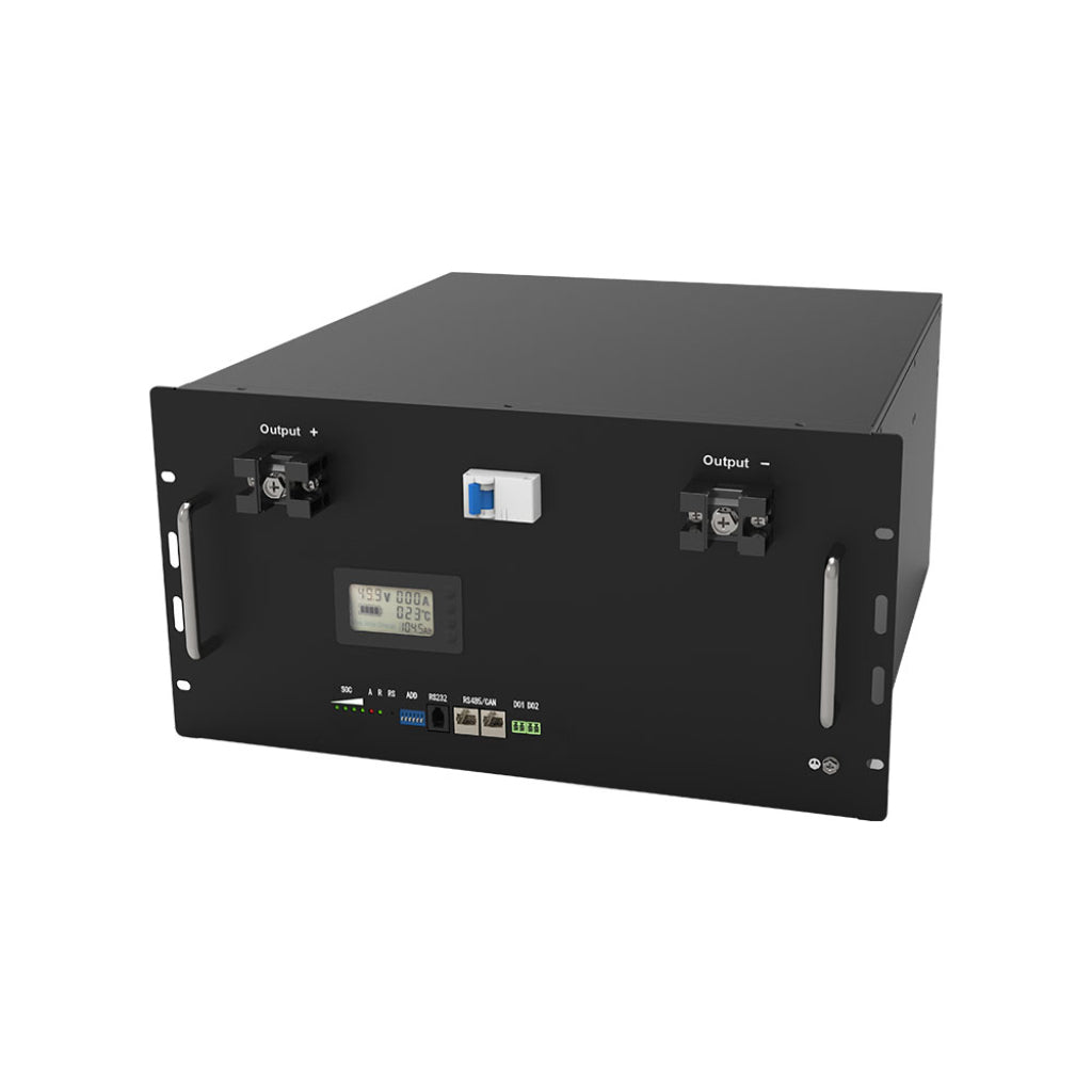 9,6kWh V-TAC litijeva baterija z integriranim BMS za fotovoltaične pretvornike (48V 200Ah) SKU11523