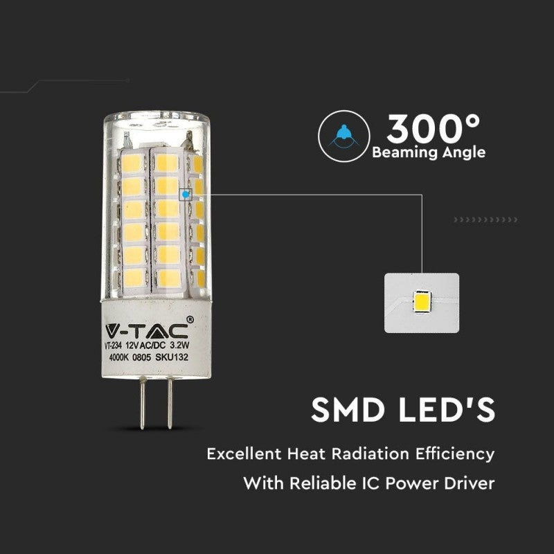 LED Žarnica G4 3.2W 3000K