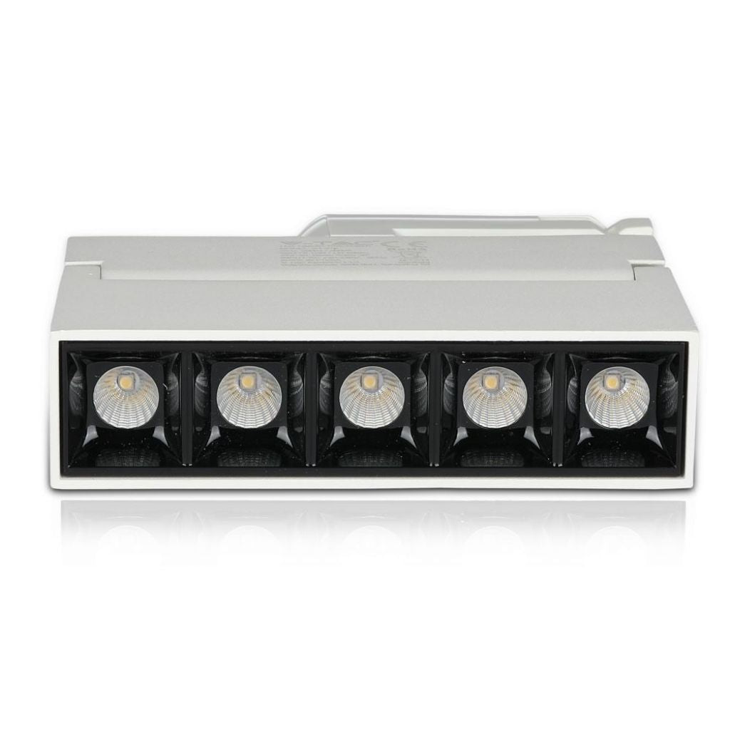 12W LED Tračno Svetilo SAMSUNG Bela 4000K - za navadno tirnico