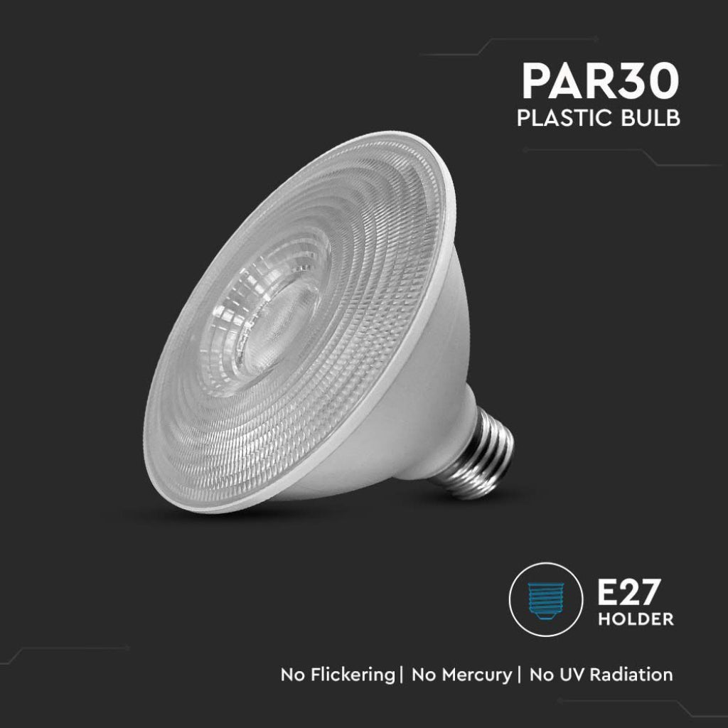 LED Žarnica E27 11W PAR30 6400K