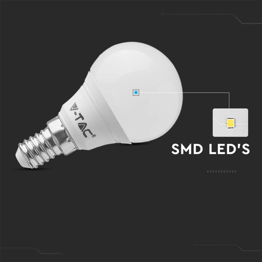 LED Žarnica E14 5,5W P45 3000K
