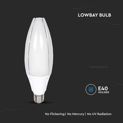 LED Žarnica E40 60W Oliva 6400K