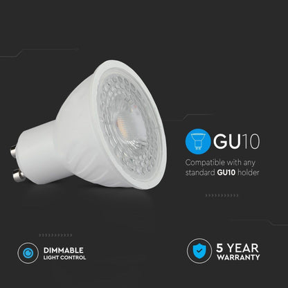 Zatemnitvena LED Žarnica 6W GU10 38° 4000K