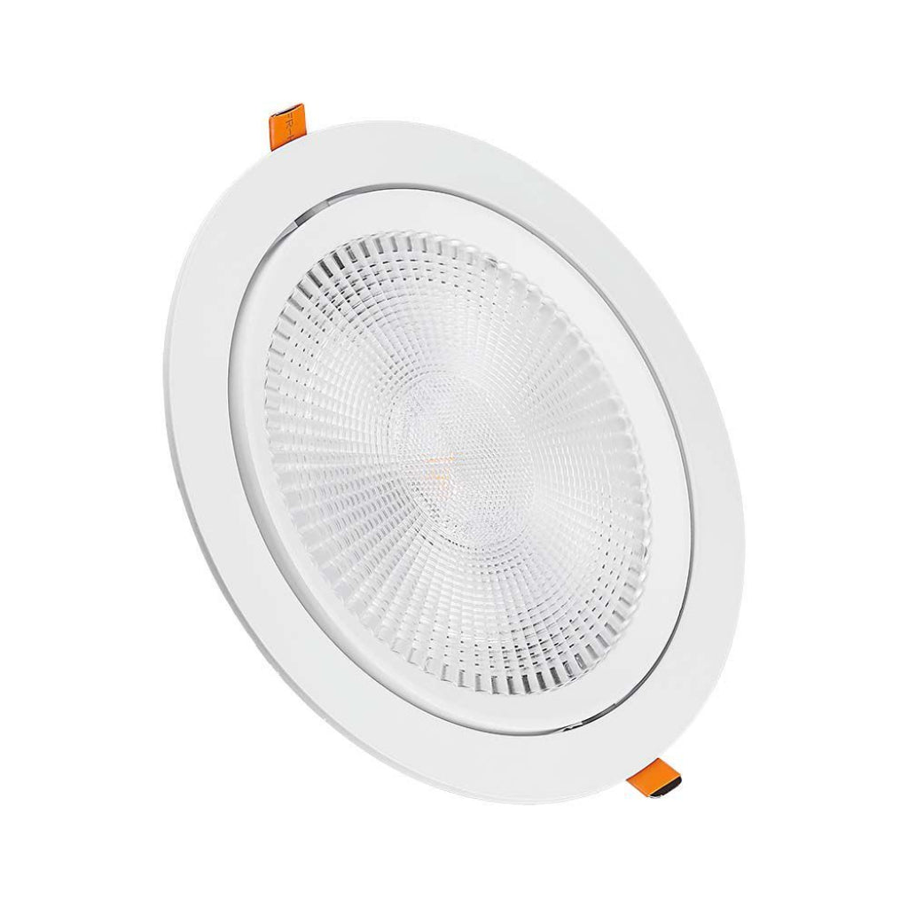 Built-in tilting LED spotlight 30W 6400K white