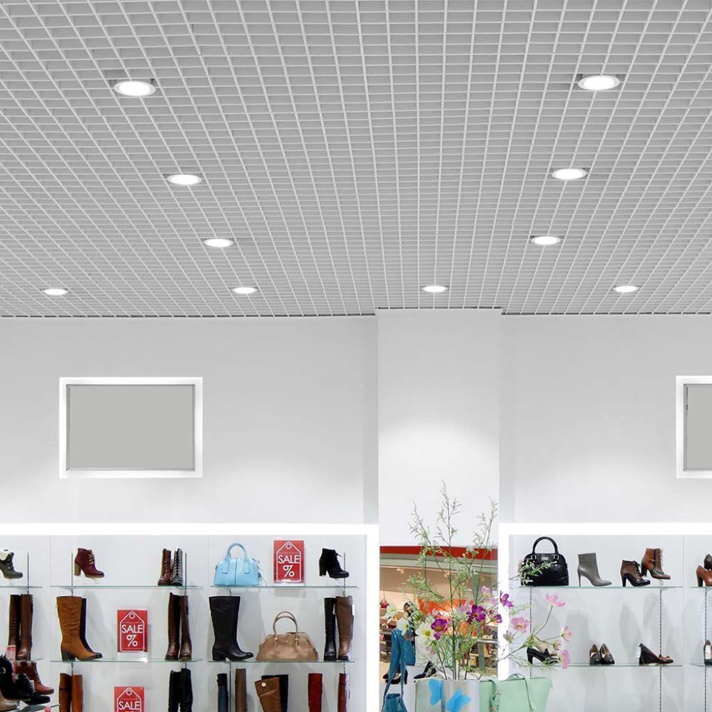 Built-in tilting LED spotlight 30W 6400K white