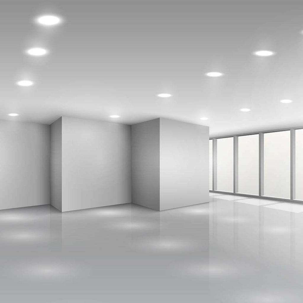 Built-in tilting LED spotlight 30W 6400K white