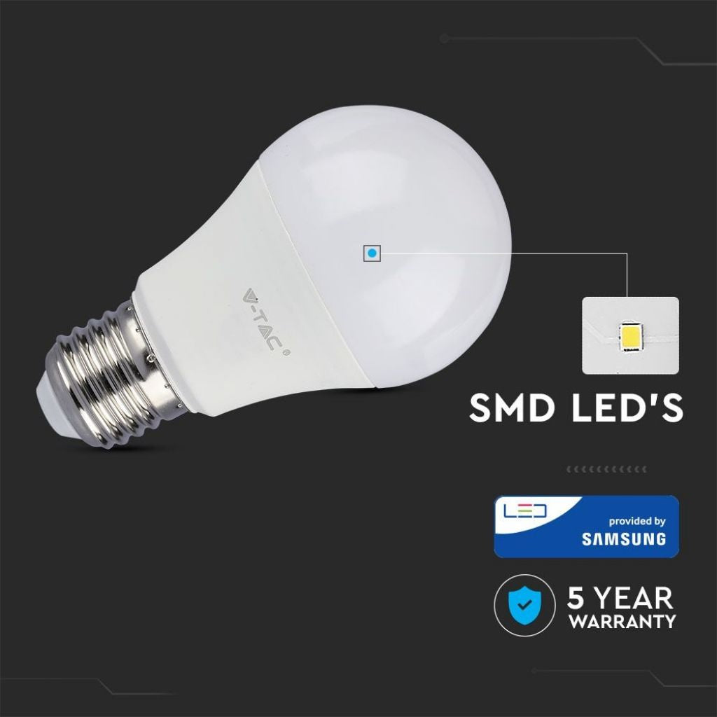 LED Žarnica 8.5W E27 A60 6400K