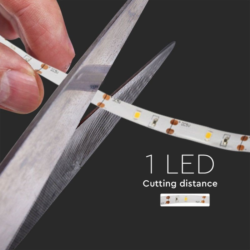 Kit 2.4W LED Strip Battery 2835 Motion Sensor 1m 4000K