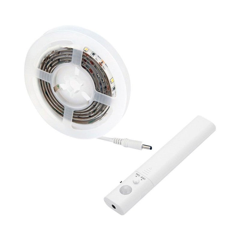 Kit 2.4W LED Strip Battery 2835 Motion Sensor 1m 4000K
