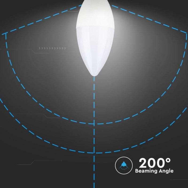 LED Žarnica E14 4,5W Sveča 4000K