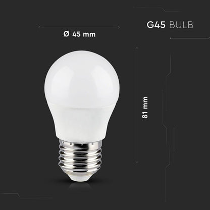 Pametna LED Žarnica 4.5W E27 G45 RGB Nastavljiva Bela Smart Alexa Google