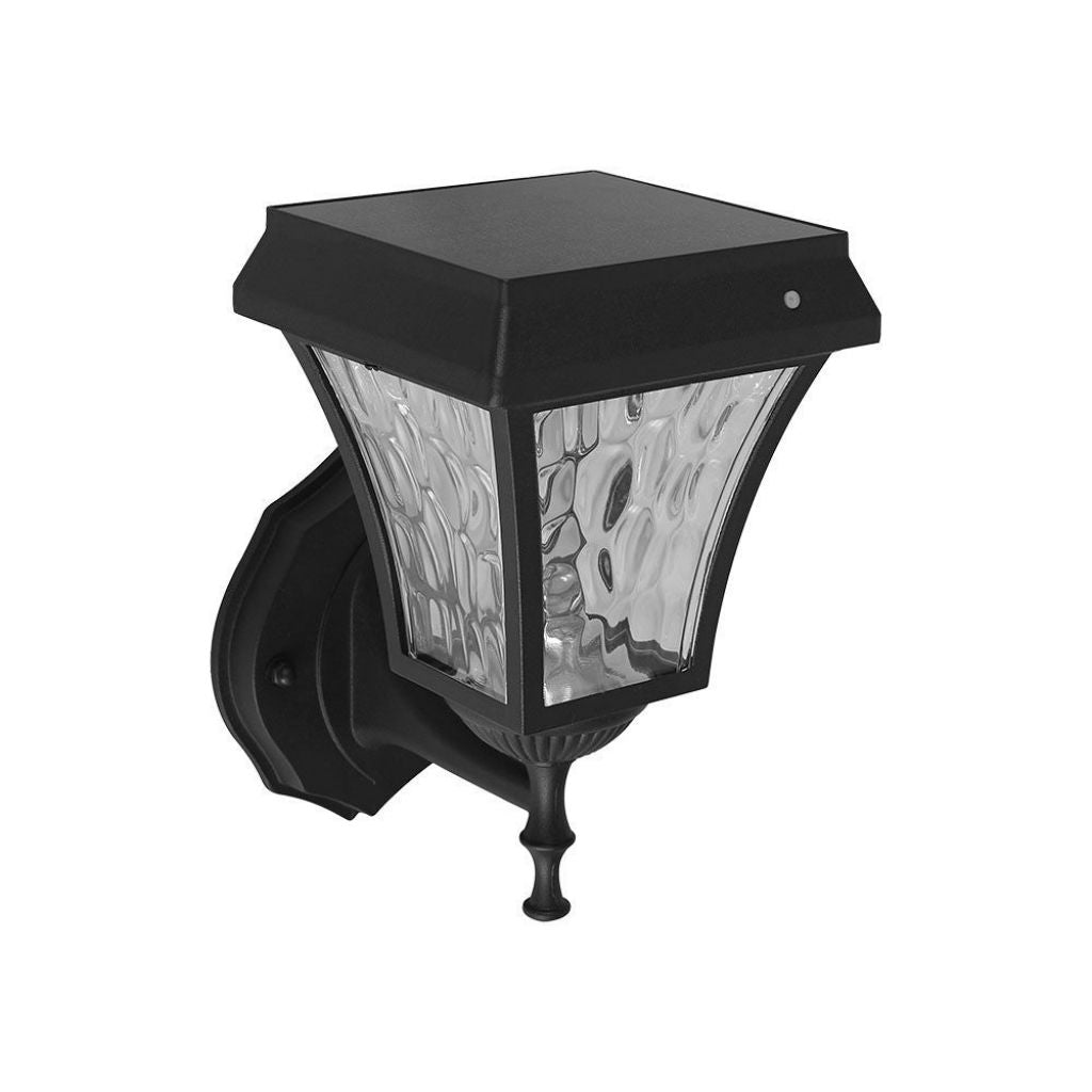 LED Solarna Lanterna Stenska Nastavljiva Barva Svetlobe IP44 2W