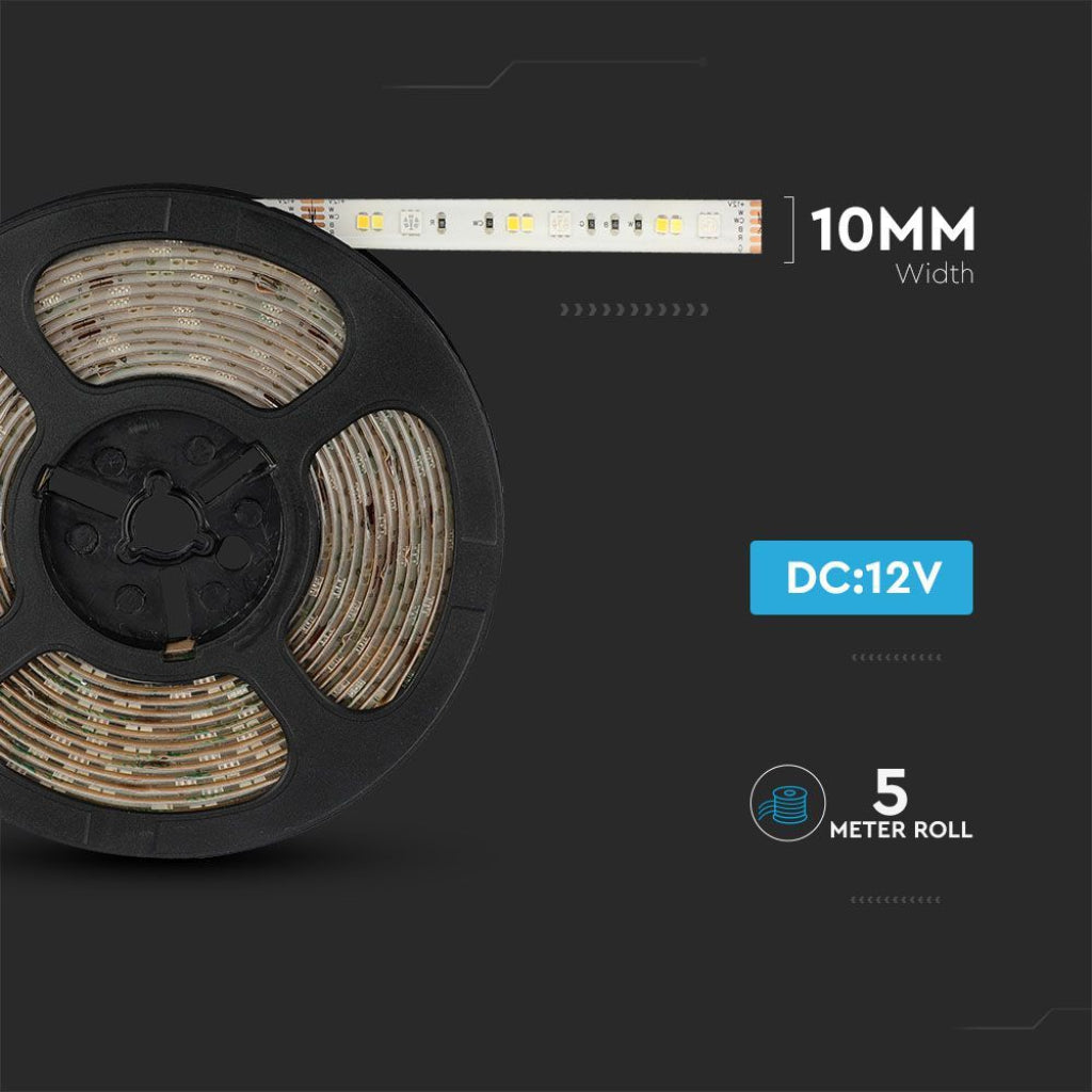 LED Strip Kit SMD5050 15W/m RGB 5m Compatible with Alexa and Google Home IP65