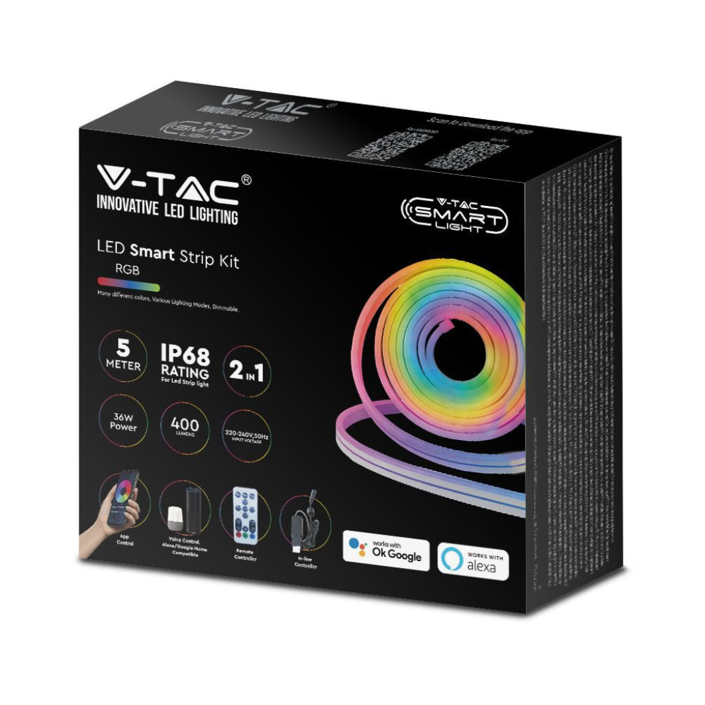 LED Trak Komplet 36W RGB združljiv z Amazon Alexa in Google Home IP68