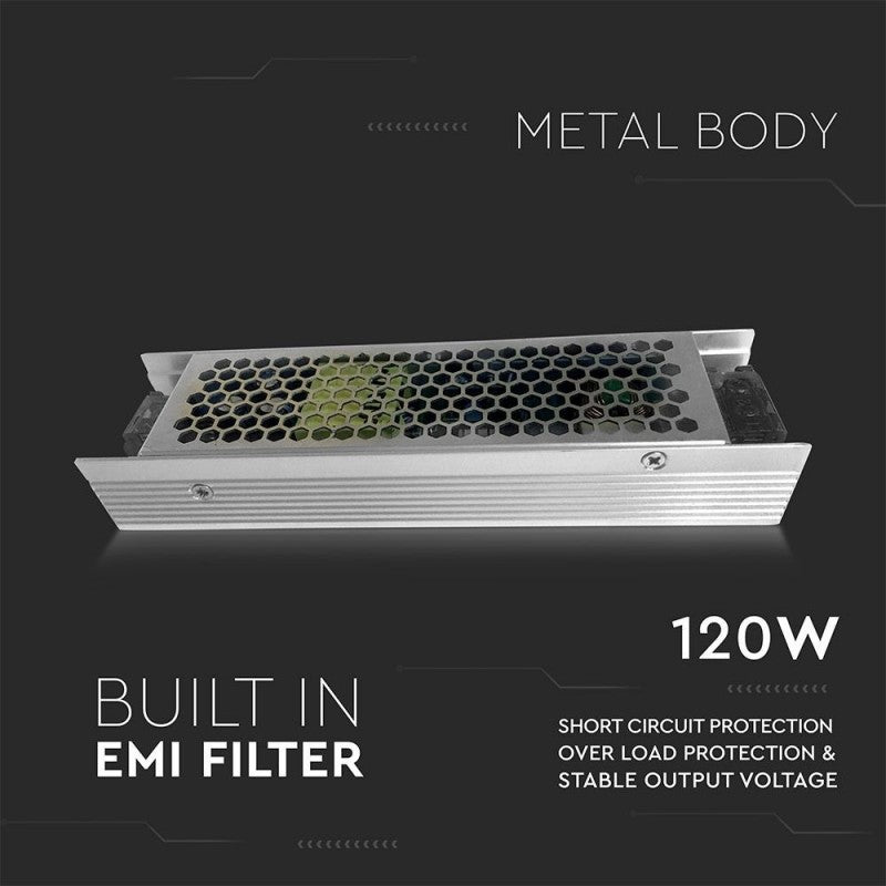 LED Napajalnik 120W 12V 10A IP20