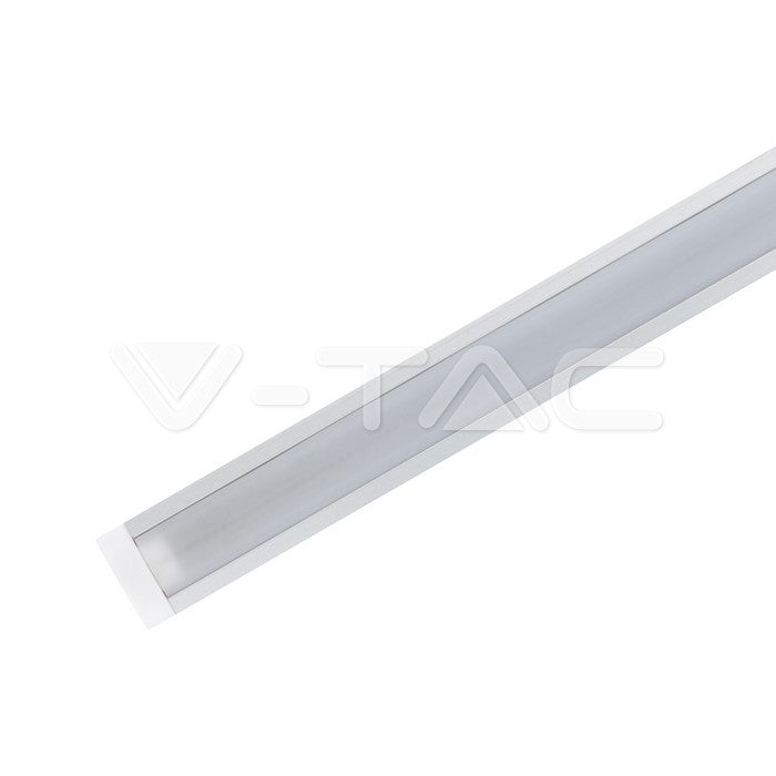 Profil za LED Trak Srebrn Vgradni 2000x23x15,5mm Mlečna Leča