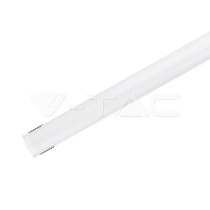 Profil za LED Trak Bel Nadometni Kotni 2000x15,8x15,8mm Mlečni Mlečna Leča