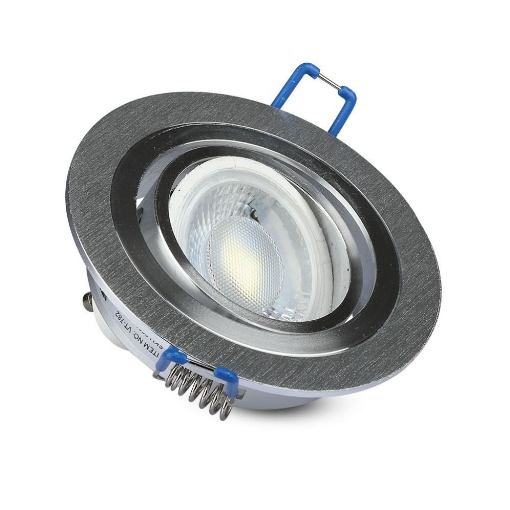 1 x GU10 Housing Round Aluminum