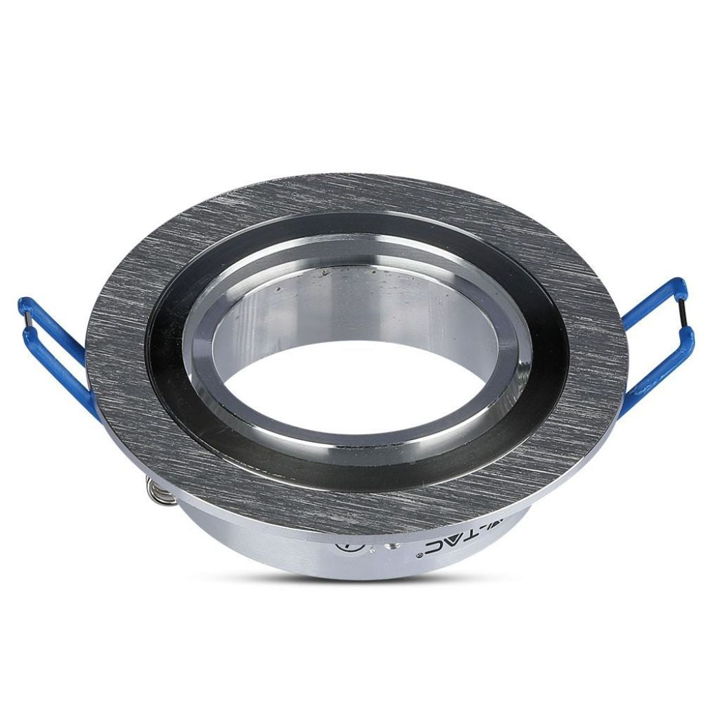 1 x GU10 Housing Round Aluminum