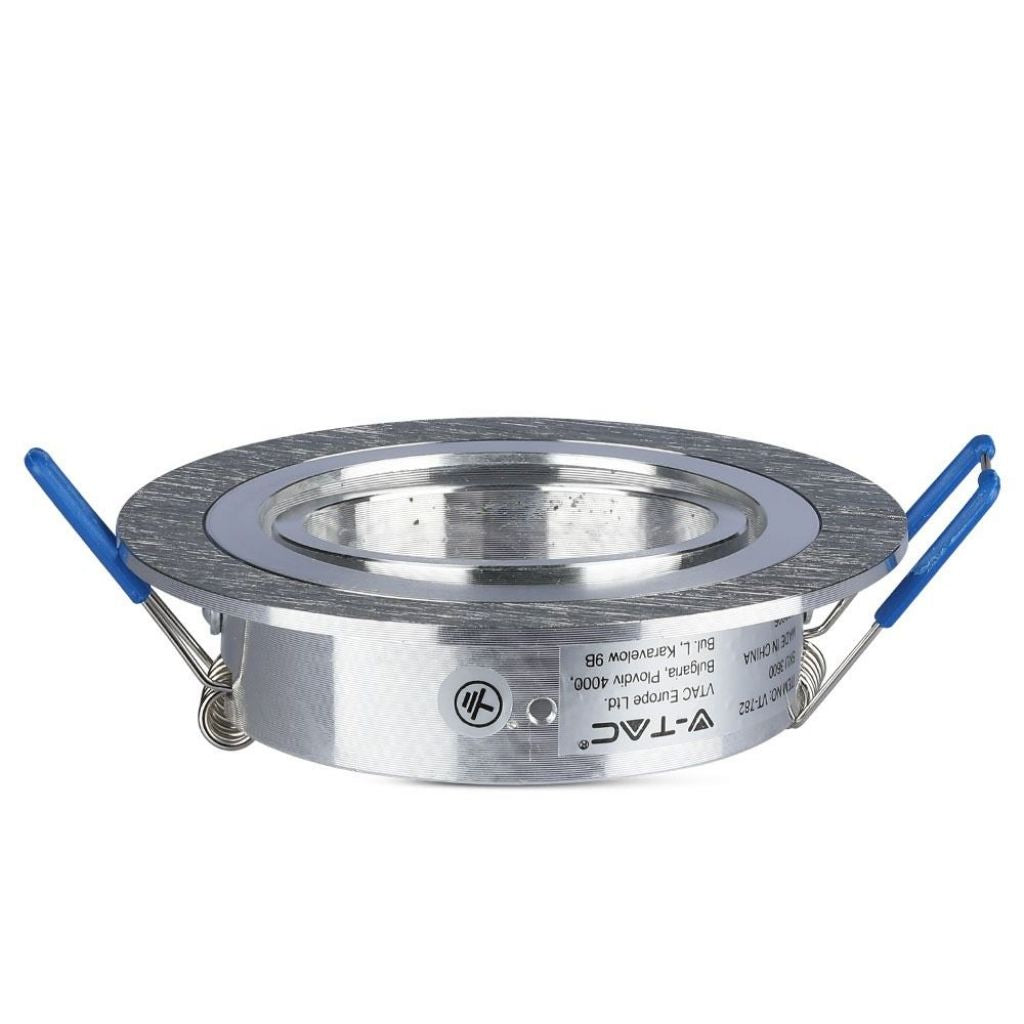 1 x GU10 Housing Round Aluminum