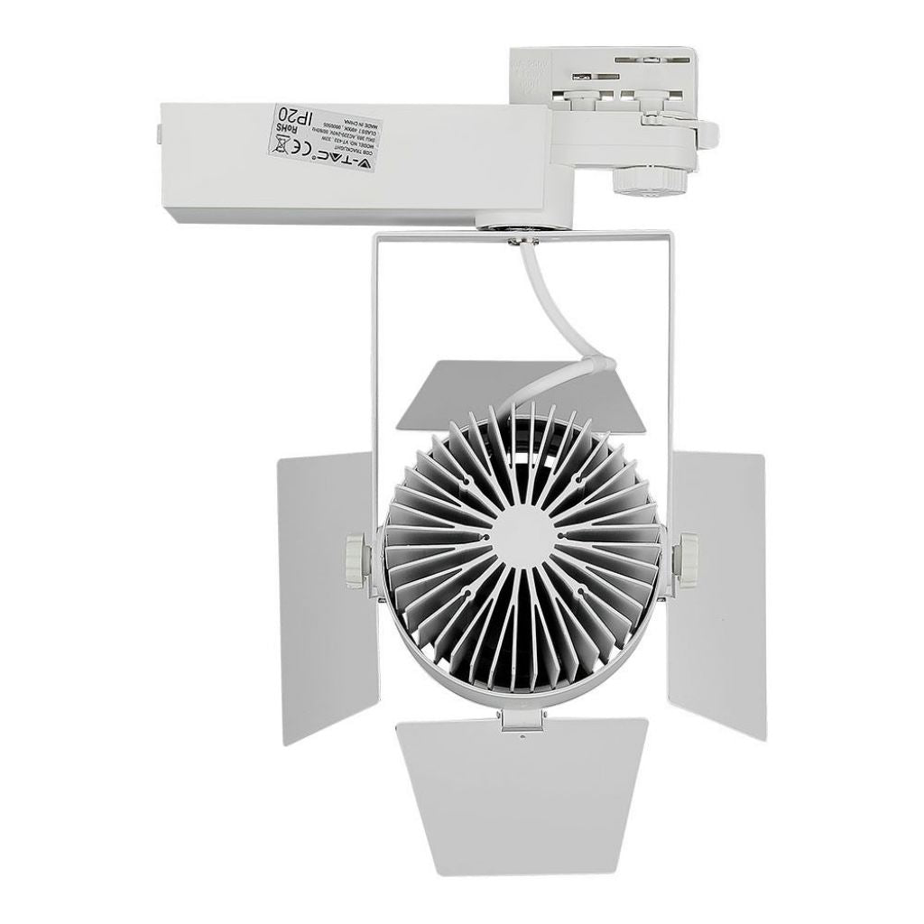 33W LED Tračno Svetilo SAMSUNG Belo 3000K - za navadno tirnico