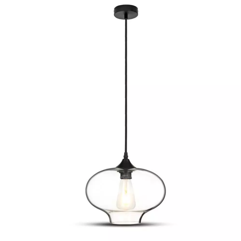 Stropna Svetilka Steklo Prozorna 280mm