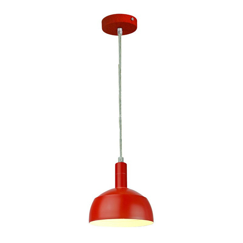 Stropna Svetilka Aluminij E14 Rdeča