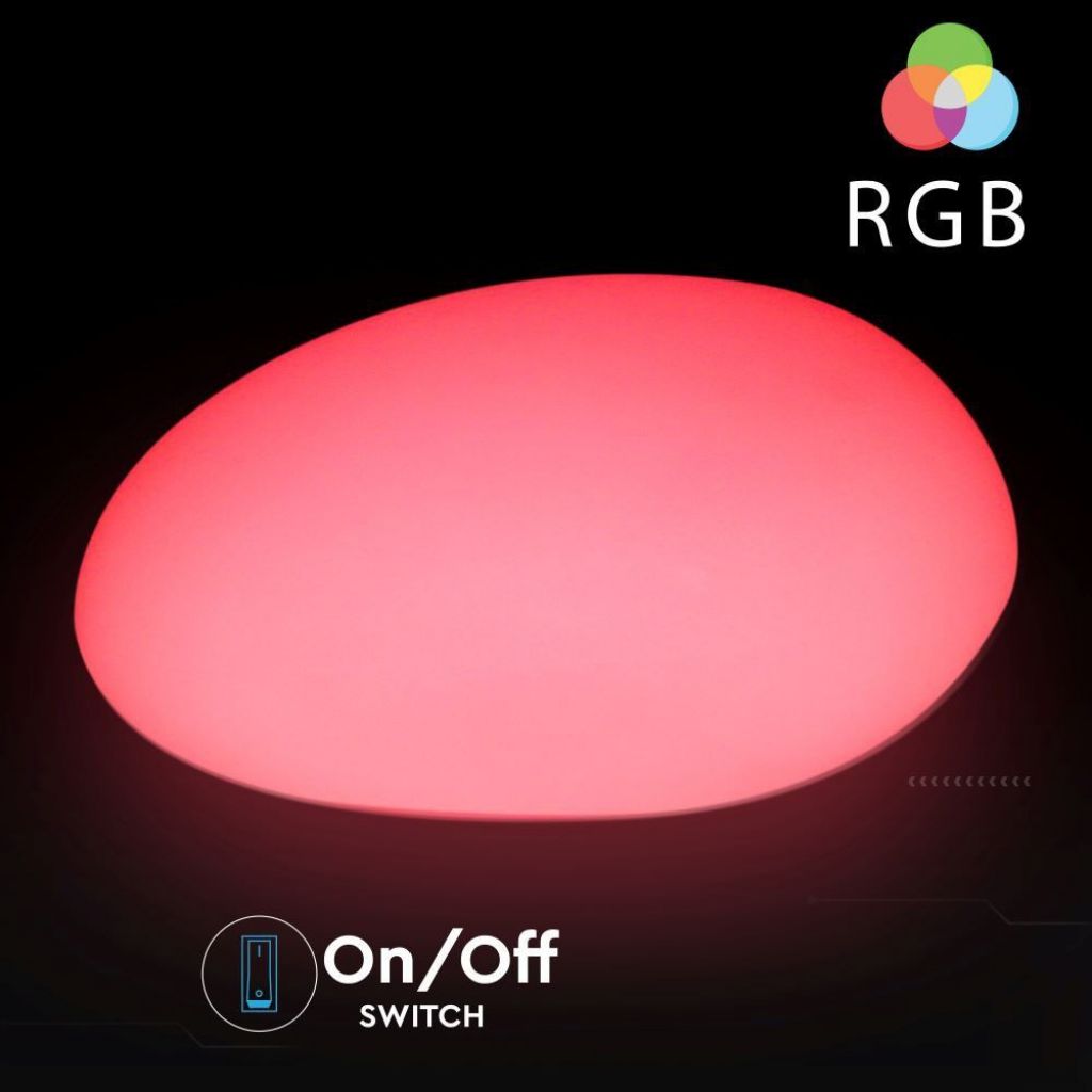LED Svetilka Kamen RGB 28 x 21 x 17 cm