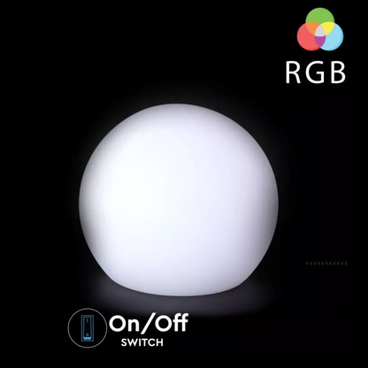 LED Svetilka Žoga RGB 30 x 29 cm
