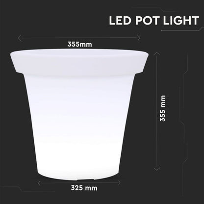 LED Svetilka Vedro RGB 35.5*32.5CM