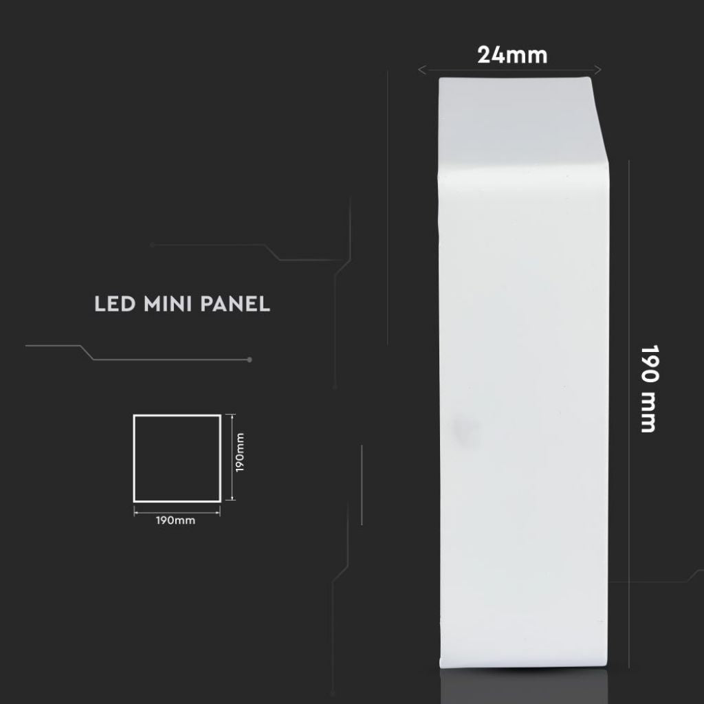 18W LED Panel Premium Kvadratni 3000K