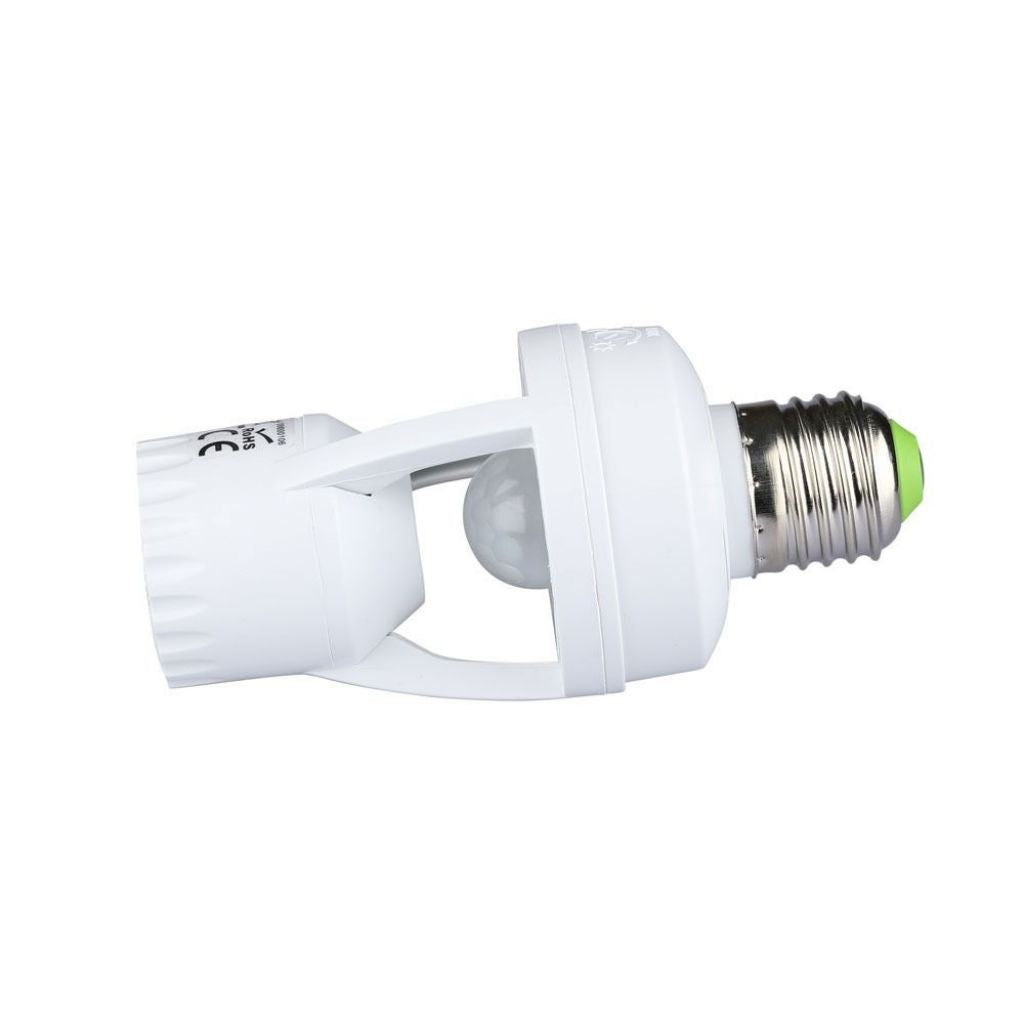 Senzor Gibanja PIR Nastavek za žarnico E27 360kot/do 6m/do 60w