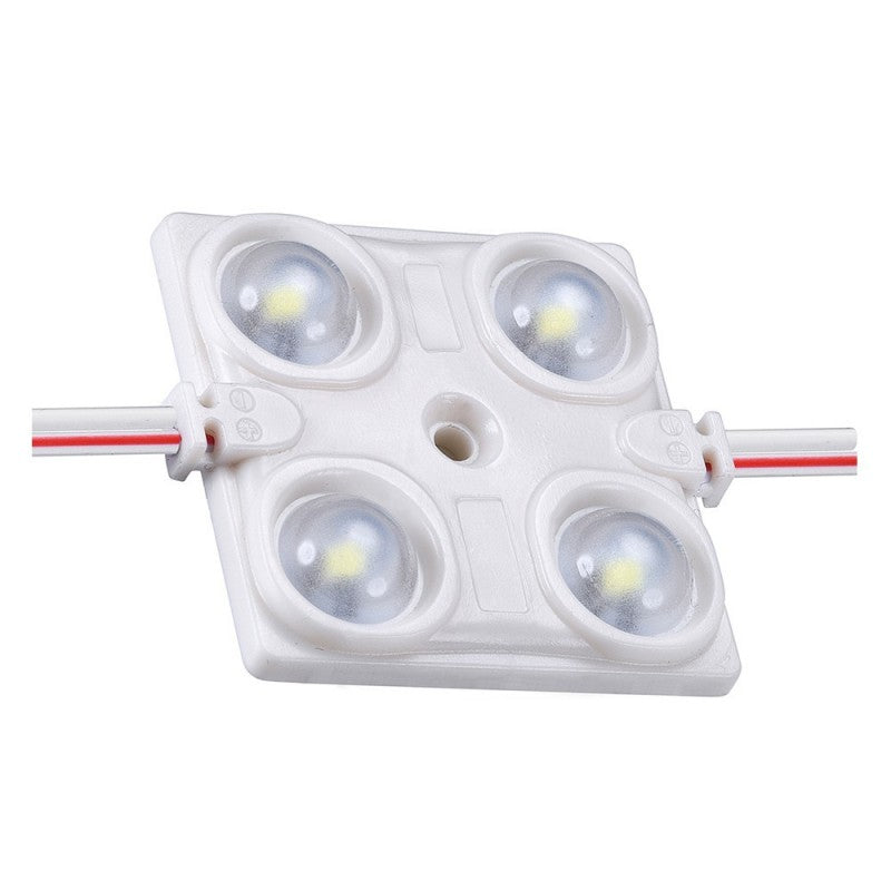 LED Modul 1.44W 4LED SMD2835 Bela IP68 6400K 12V