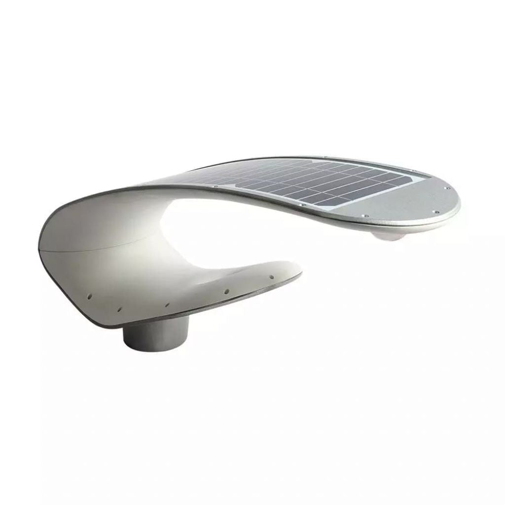 LED Solarni Reflektor 20W PIR Senzor RF Kontrola 6400K