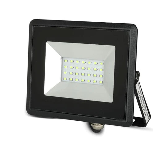 10W LED Reflektor SMD E-Series Črno Ohišje Rdeča IP65