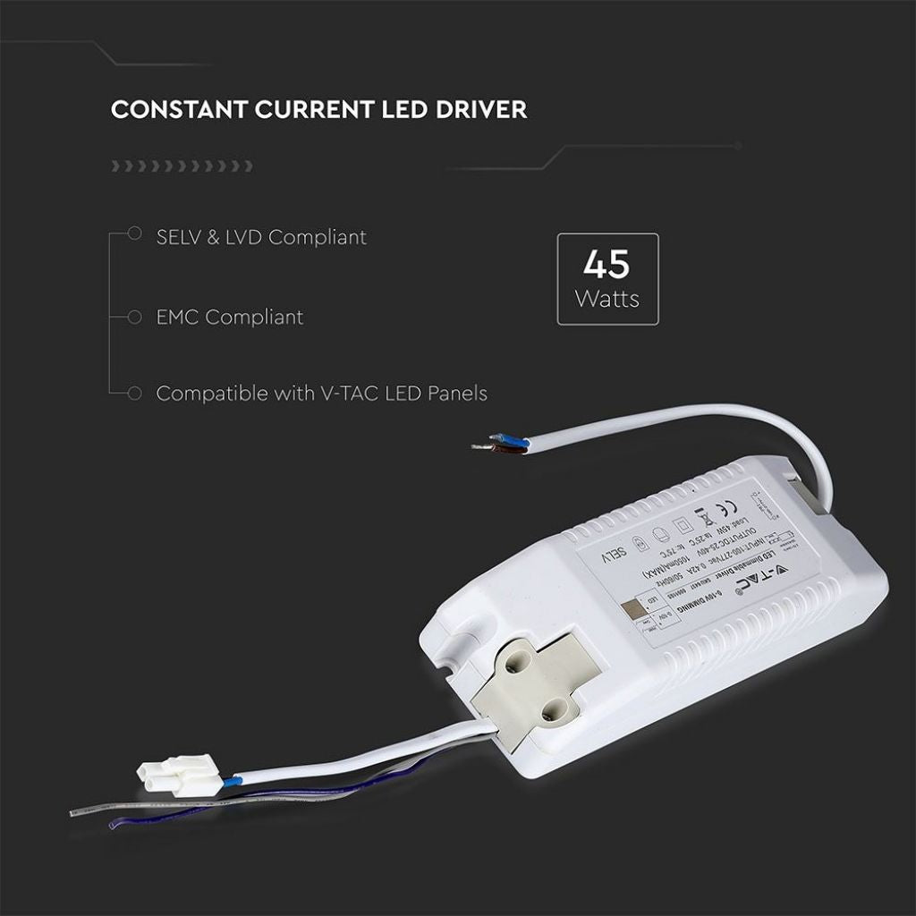 45W Zatemnilni Gonilnik za LED Panel