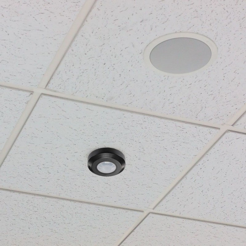 Senzor Gibanja PIR Nadometni Črni 360kot/do 12m/do 1200w