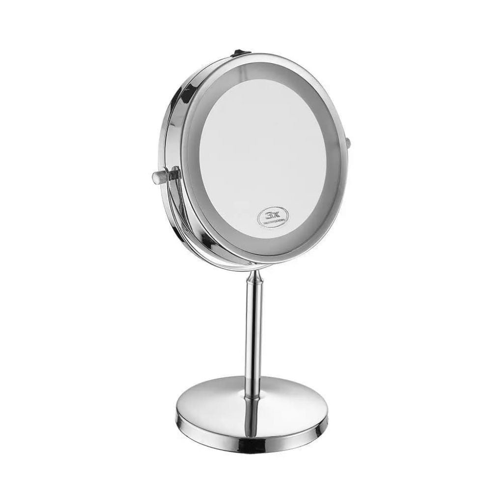 3W LED Lamp Mirror 4 x AA Batteries Nickel