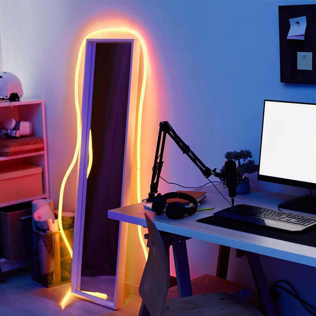LED Neon Flex 12W/m 24V 3000K IP20 10m Rola