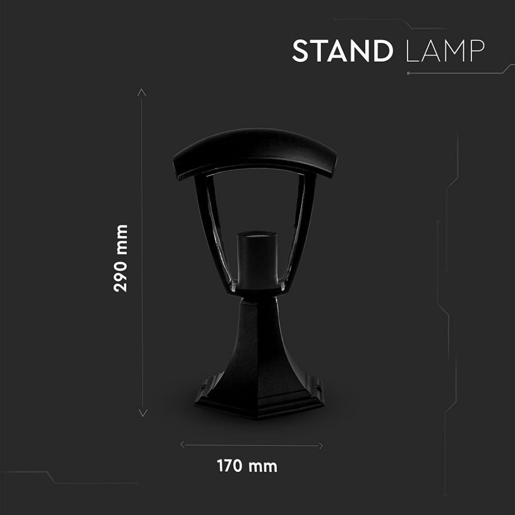 Zunanja Svetilka 300mm IP44 Črna Lanterna