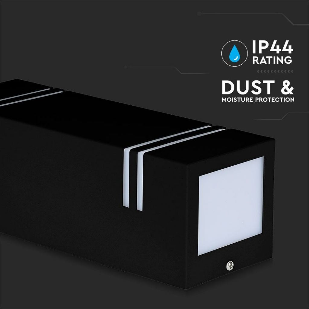 Stensko Ohišje GU10 2-smerno IP44 Črno