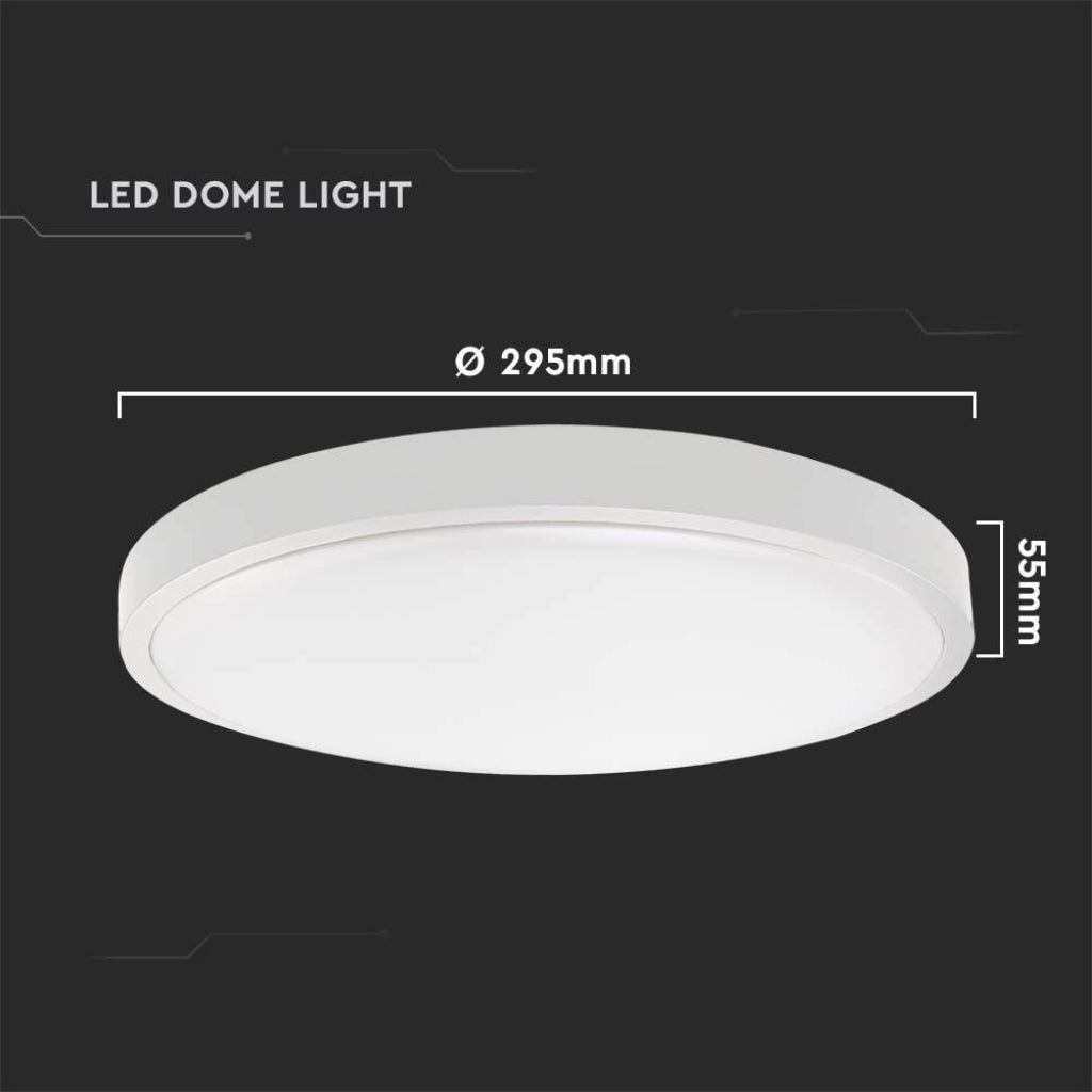 24W LED Svetilka Bela 3000K IP44