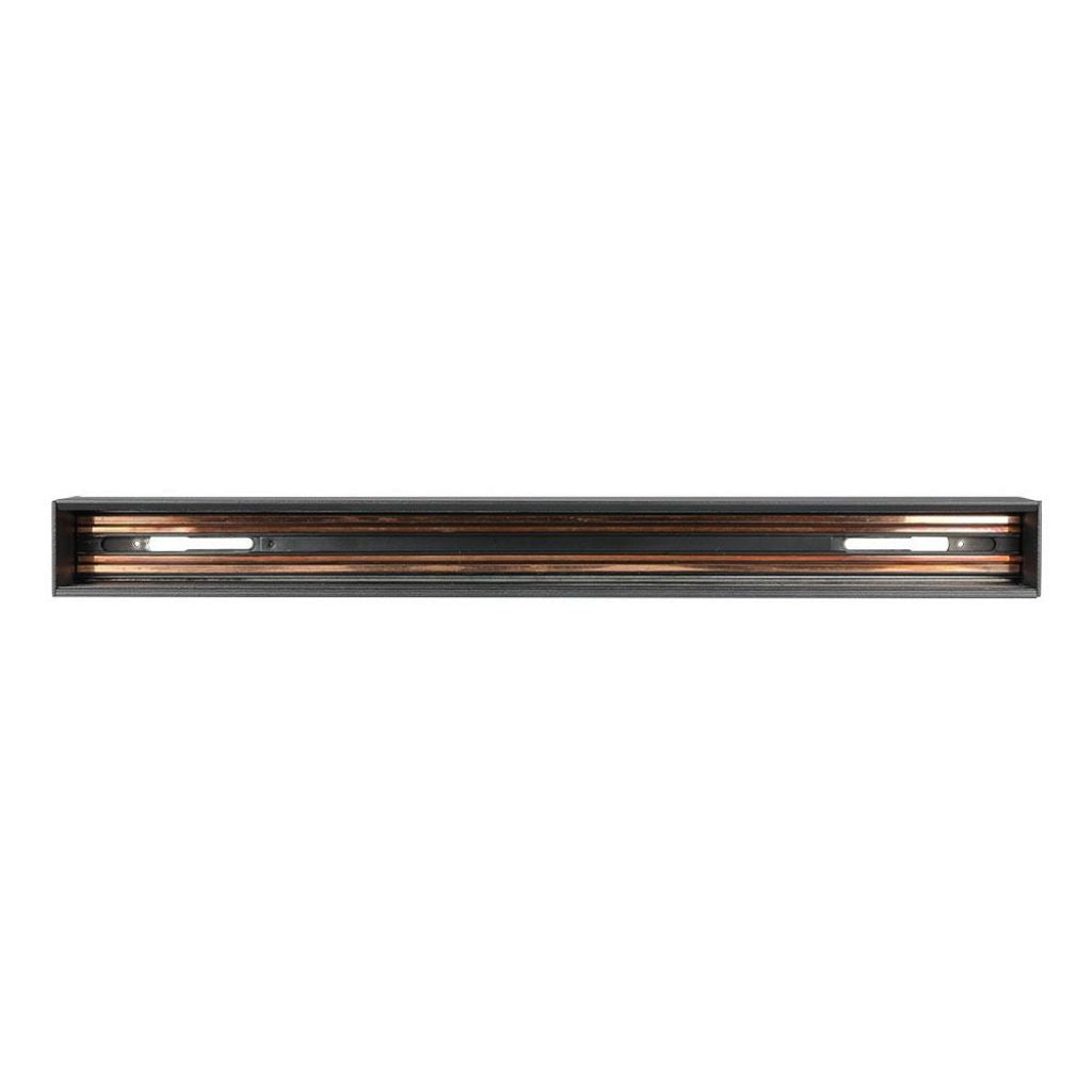 Tirnica iz Aluminija Črna 1,5m - magnetna